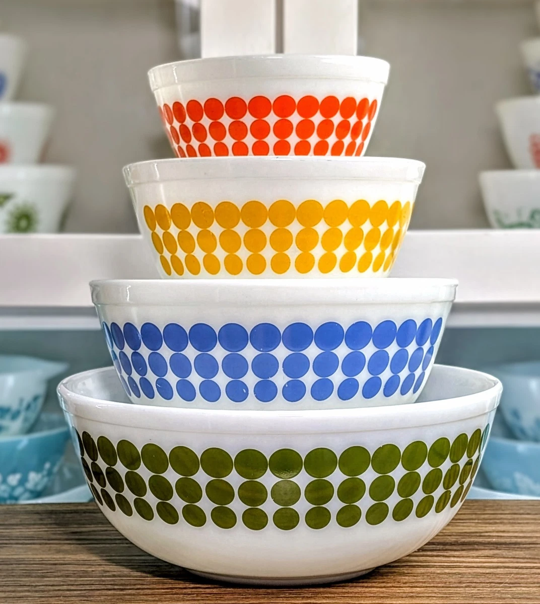 Pyrex Polka Dot Bowls for sale | eBay