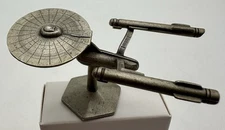 VTG Radcliffe Pewter Star Trek RF786 USS Enterprise NCC 1701 Starship Spaceship.