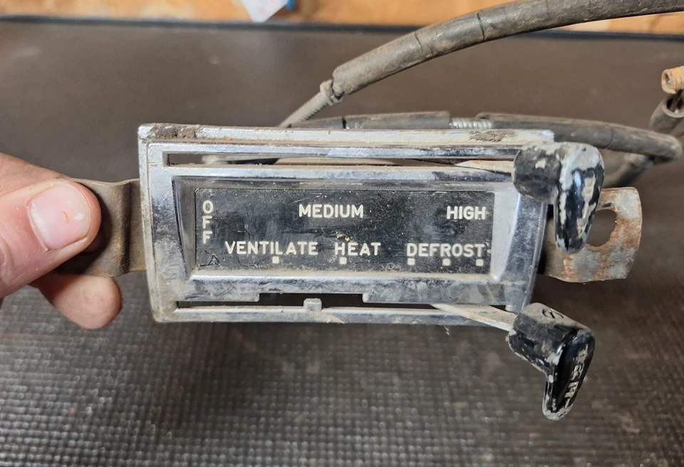 1951 Ford Temp Heater Control Assembly SHIPS WORLDWIDE - Image 2 of 4