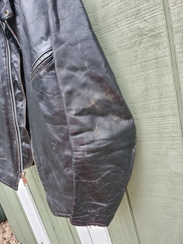 Schott Bros. Harley Davidson vintage motorcycle jacket size 50 - Picture 4 of 15