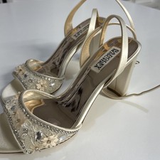 Badgley Mischka White Sandals for Women for sale
