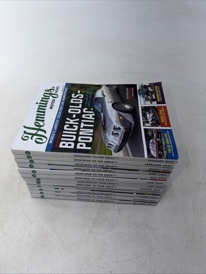 12 Hemmings Motor News Magazine Collector Car Auction Marketplace Lot 2022