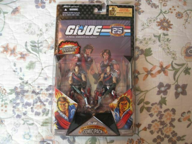 Hasbro - G.I. Joe 25th Anniversary Comic 2-Packs Tomax & Xamot