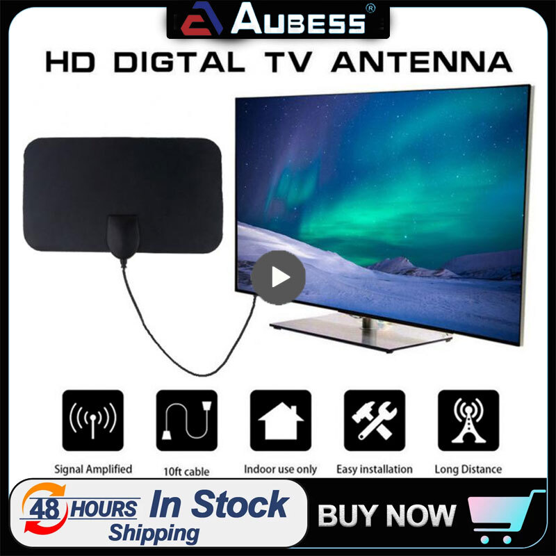 2023 Digital HD TV Antenna 4K Full HD Indoor 1-10PCS Miles Range