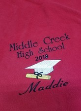 Graduation college high school Personalized Fleece Blanket Throw Gift