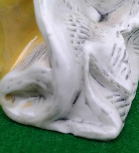 ROYAL DOULTON - GATTINO CON GIORNALE - PEZZO DI PROVA - COLORAZIONE INSOLITA. - Foto 8 di 10