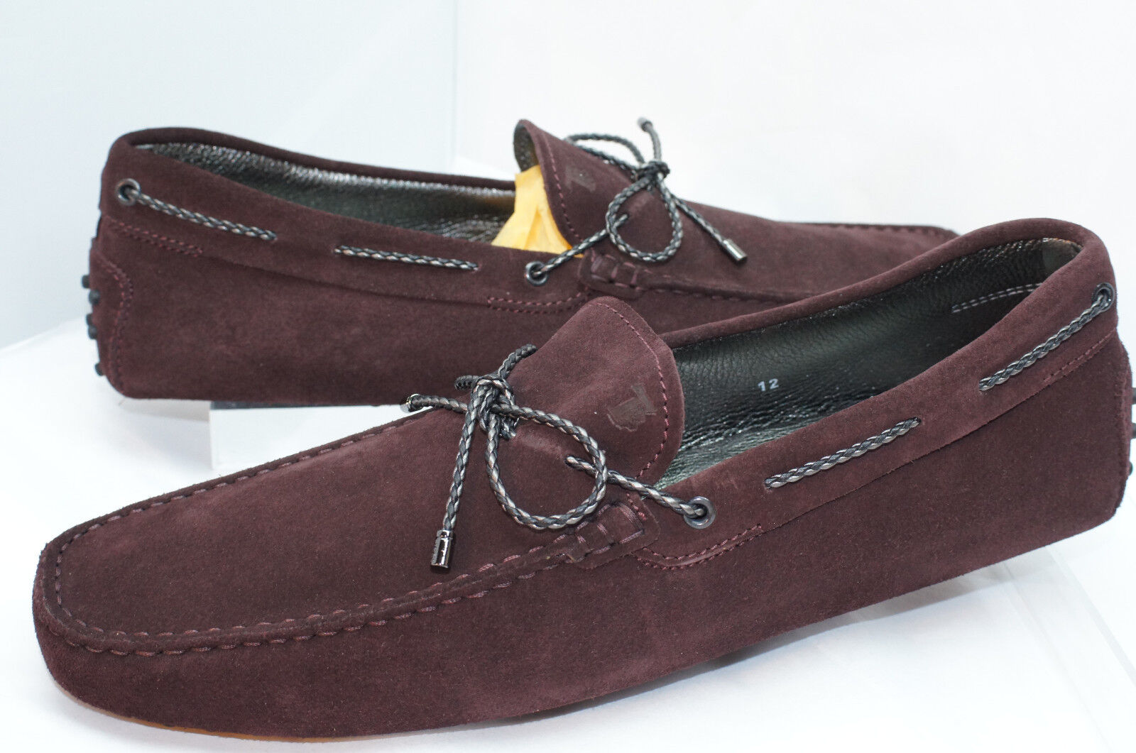 New Tod's Men's Brown Shoes Loafers Drivers Size 8 Laccetto Colors New Gommini New Tod's Men's Brown Shoes Loafers Drivers Size 8 Laccetto Colors New Gommini