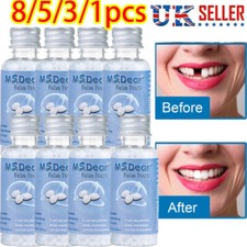 8/5x Tooth Repair Granules Temporary Moldable false teeth Fitting Beads Reusable