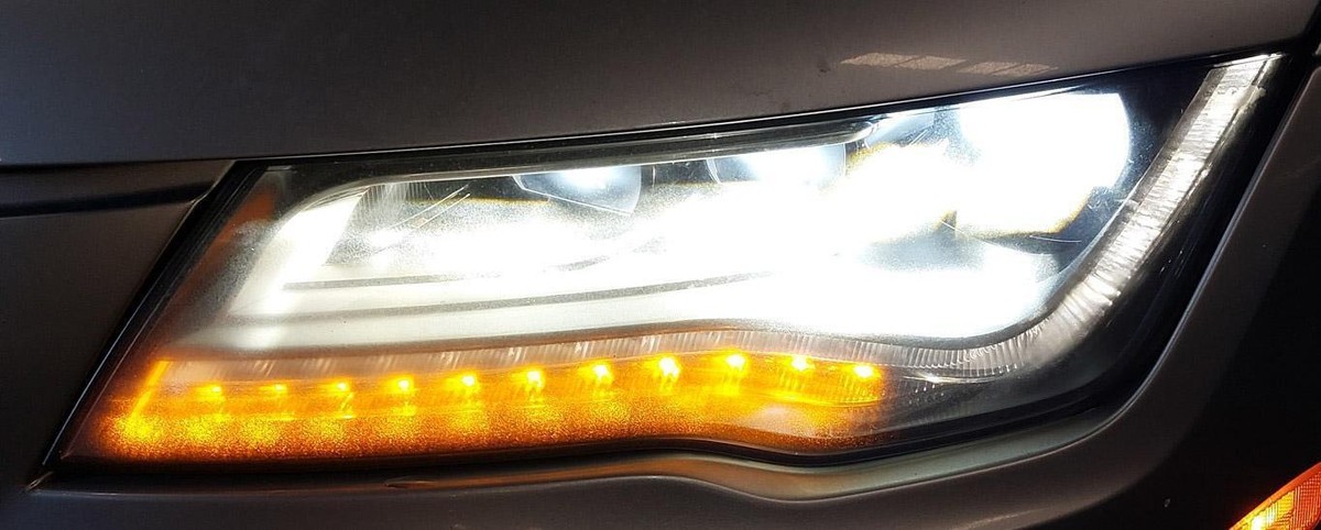 2012 2013 2014 2015 Audi A7 Headlight LH Driver Left LED OEM 4g8
