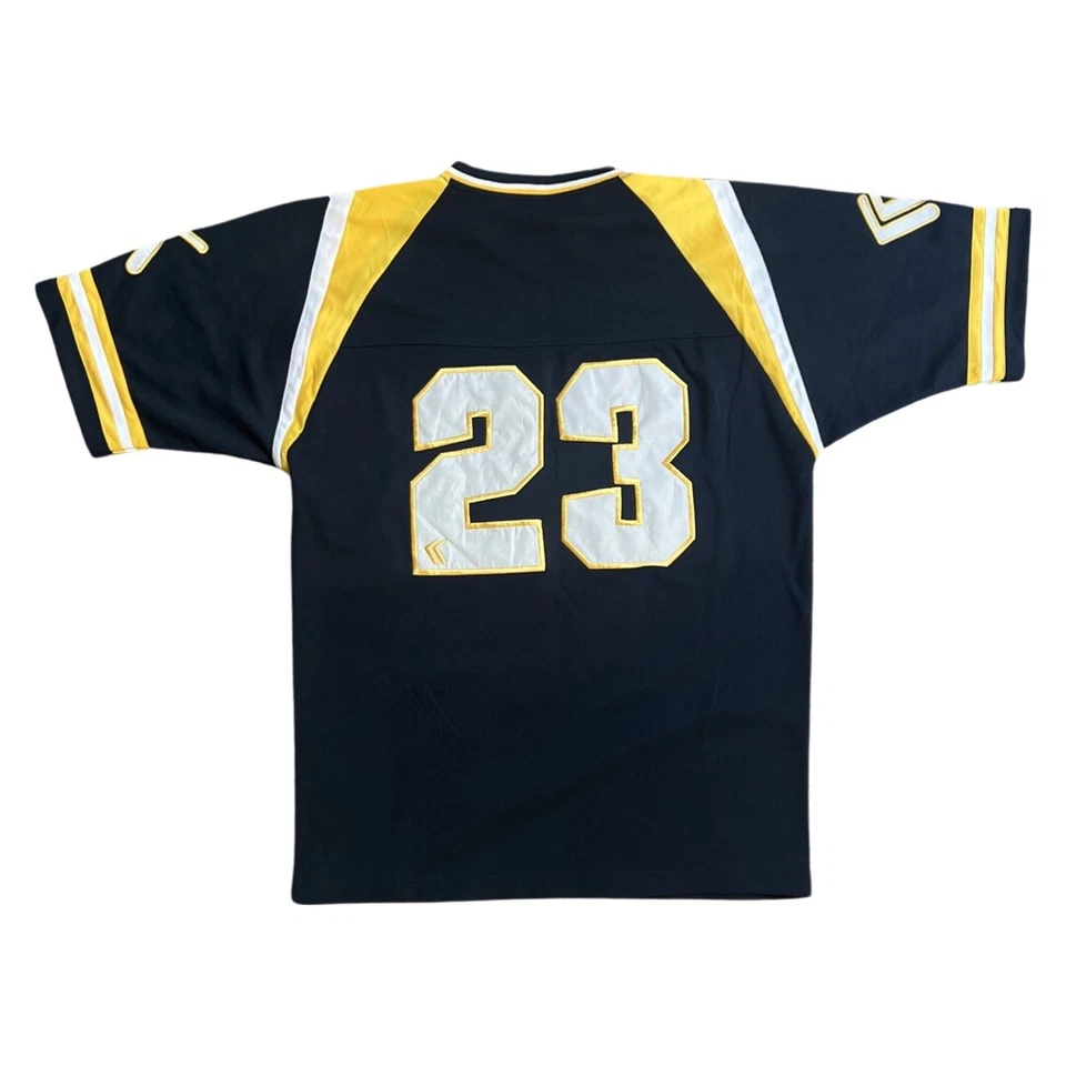 Camiseta deportiva de hockey Karl Kani Jeans vintage años 90 hip-hop grial talla grande stock muerto nueva con etiquetas Foto 3 de 3