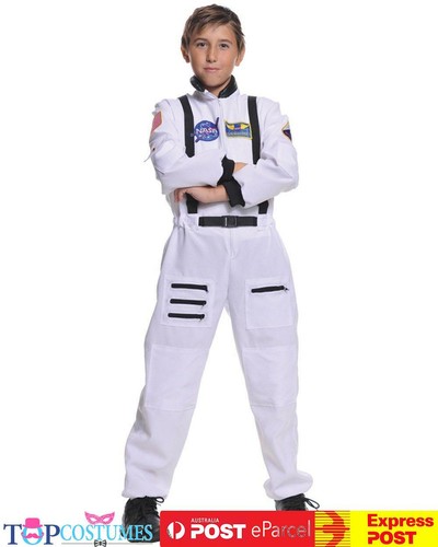 Fancy Dress Kids NASA Costume Outfit | eBay