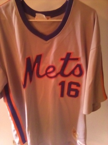 New York Mets Authentic Mitchell And Ness Jersey  2X   Nice Condition 