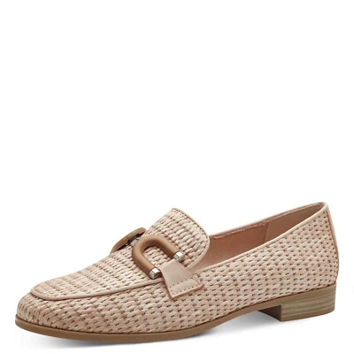 Marco Tozzi Damen Slipper Ballerina Ballerinas Halbschuhe Schuhe beige 24221 - Bild 1 von 4