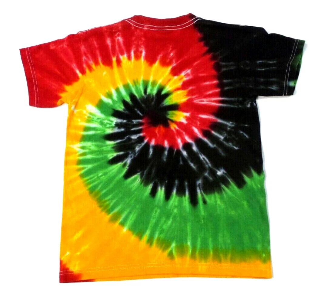 Rasta Tie-Dye Printed T-Shirt