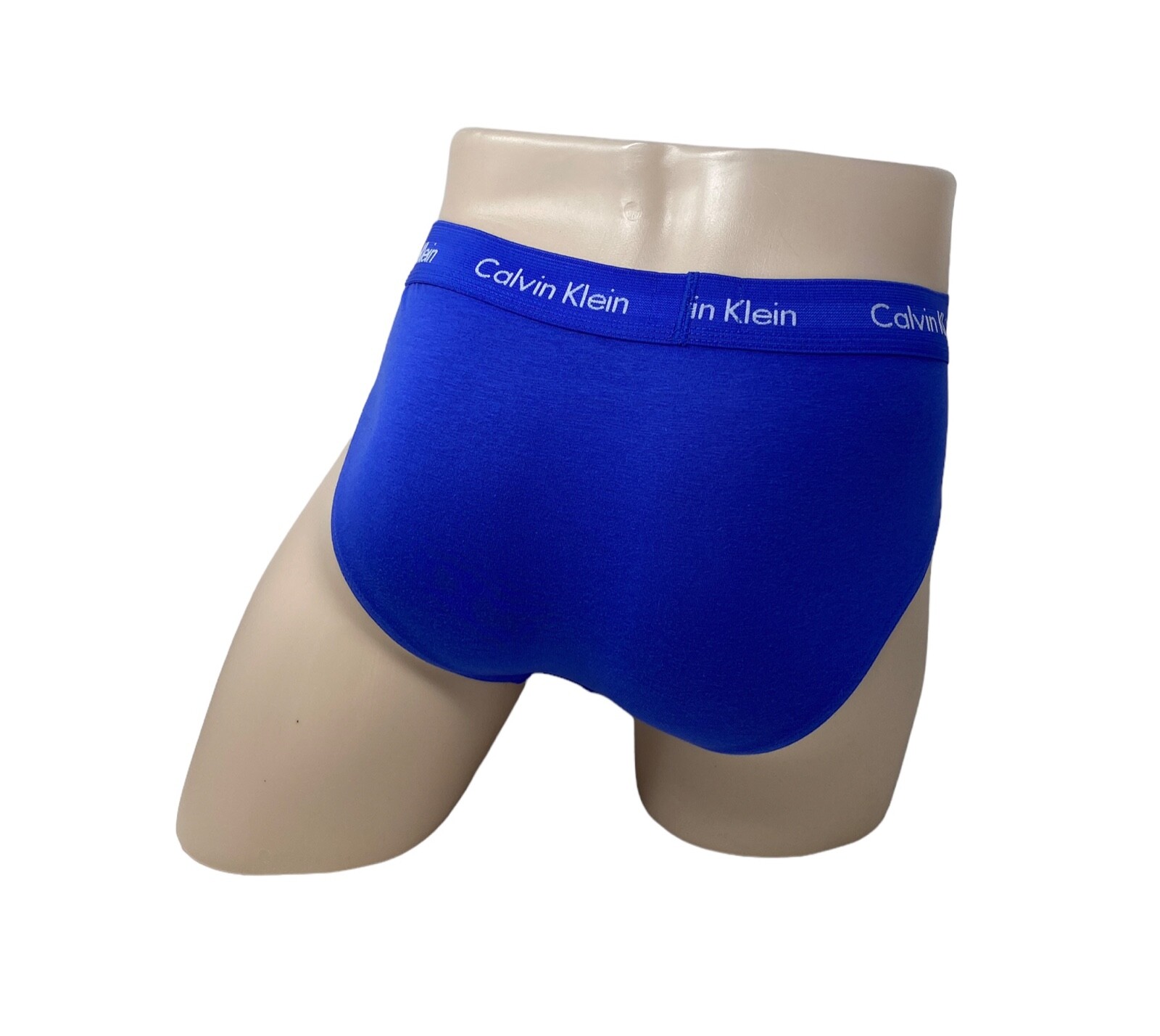 Calvin Klein Men Underwear Cotton Stretch 3 Pack Hip Brief Blue Black