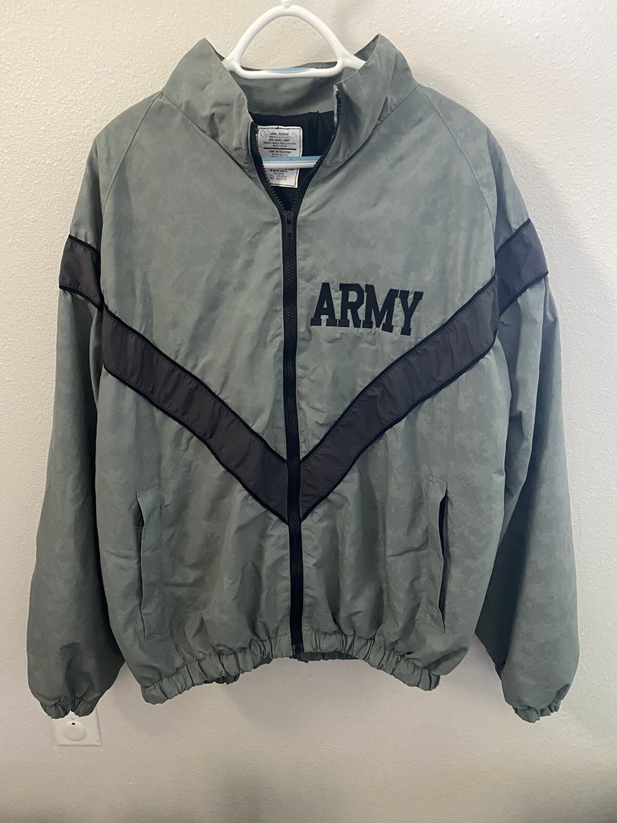 グレー IPFU JACKET, ARMY X-LARGE United States Army IPFU Full Zip Gray Jacket Size Large Regular | eBay