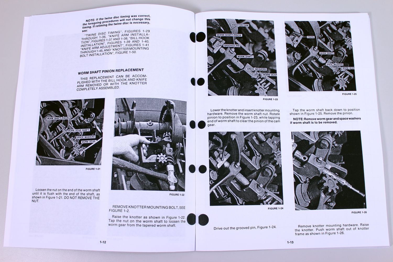 Holland 326 420 426 326 Square Baler Knotter Service Repair Shop Manual |  eBay