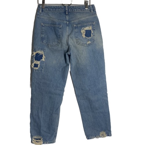 We The Free Desert Rose Embroidery Patchwork Distress Jeans Size 26 - Picture 14 of 14