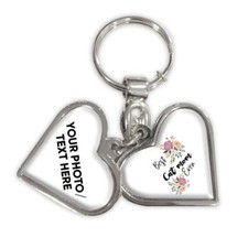 Best CAT MOM Ever : Gift Heart Keychain Flowers Floral Boho Vintage Pastel