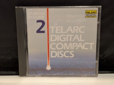 TELARC Digital Compact Discs Sampler Vol 2 Classical works Stereo CD-80102 1984