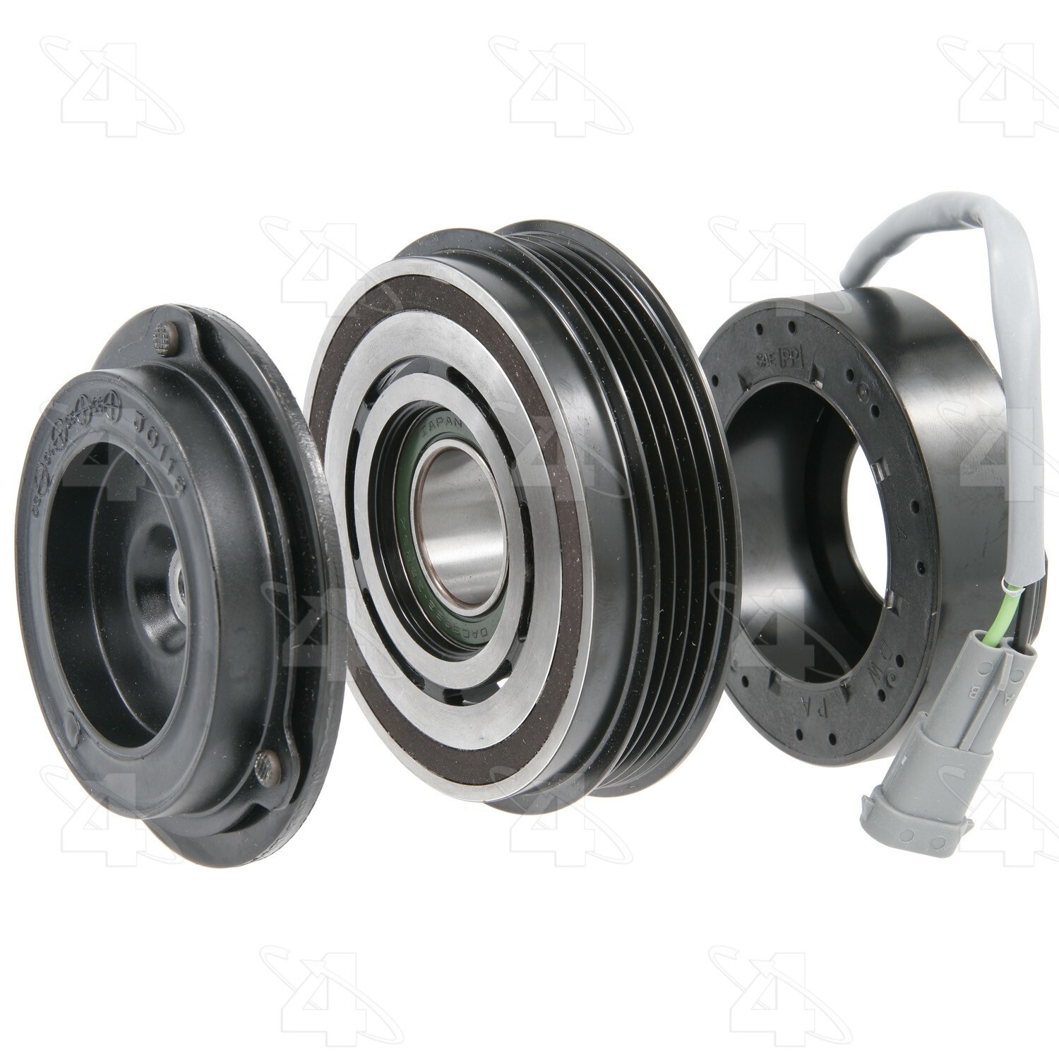 AC Compressor & A/C Clutch For Cadillac SRX 3.6L V6 2004 2005 2006 2007 2008 2009 Buyautoparts