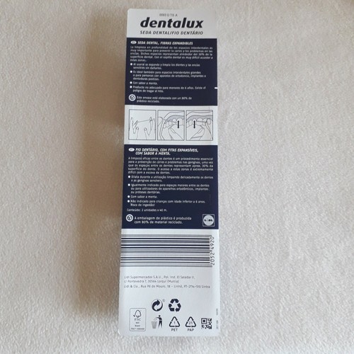 Dentalux Expanding Dental Floss 2x40m **FREE SHIPPING ** eBay