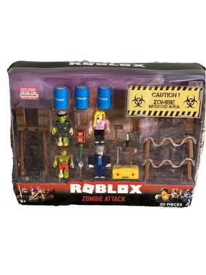 Jazwarez Roblox Zombie Attack 21 Piece Playset Brand New 681326107613 | eBay