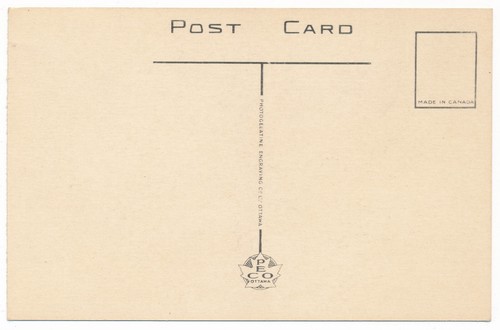 Postal ON PECO del Ayuntamiento y Cenotafio Cocinador Waterloo Ontario - Imagen 2 de 2