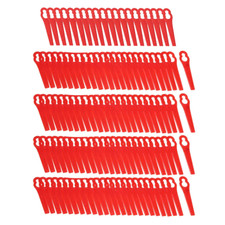100/120Pcs Strimmer Blades Plastic L83 Grass Cutting Blade Grass Trimming Machin
