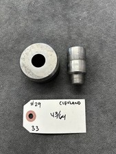 PRENSA PUNCH & DIE ROPER WHITNEY DIACRO DI-ACRO CLEVELAND TALLA 43/64 33 #29