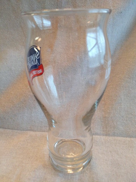 curvy beer glass