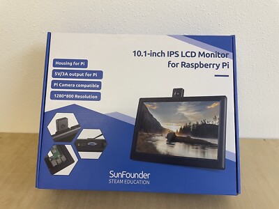 10.1'' LCD IPS tragbares Display 1280×800px für Raspberry Pi