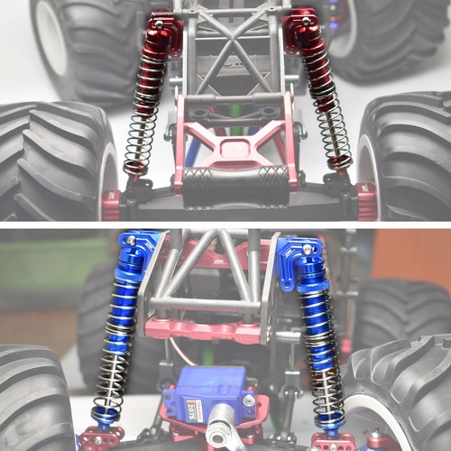 4PC Pink Front/Rear Shock Absorber For LOSI 1/8 LMT SOLID AXLE 4WD MONSTER TRUCK - Picture 5 of 6