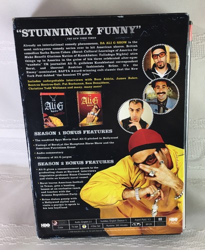 Da Ali G Show Complete Series - Used DVD Set, HBO Seasons 1 & 2 Compleet Seereez - Picture 3 of 7