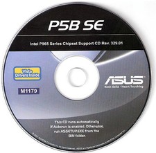 ASUS P5B SE Motherboard Drivers Installation Disk M1179