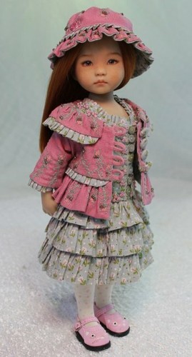 MHD Designs - Printanière - Clothing Pattern for 13 Inch Little Darlings - Picture 4 of 6