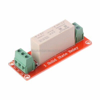 1 Channel SSR Solid State Relay High-low Trigger 5A 3-32V For Arduino Uno R3