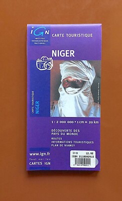 International Travel Map of Niger