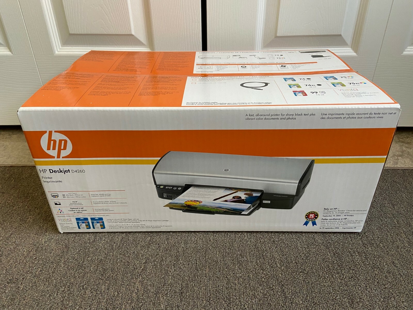 hp d4260 printer