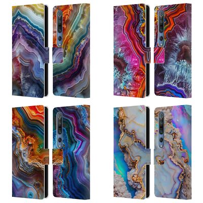 OFFICIAL HAROULITA AGATES LEATHER BOOK WALLET CASE COVER FOR XIAOMI PHONES