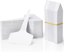 200 Pcs Plastic Plant Labels 4 Inch Waterproof Plant Tags and Labels for Seed