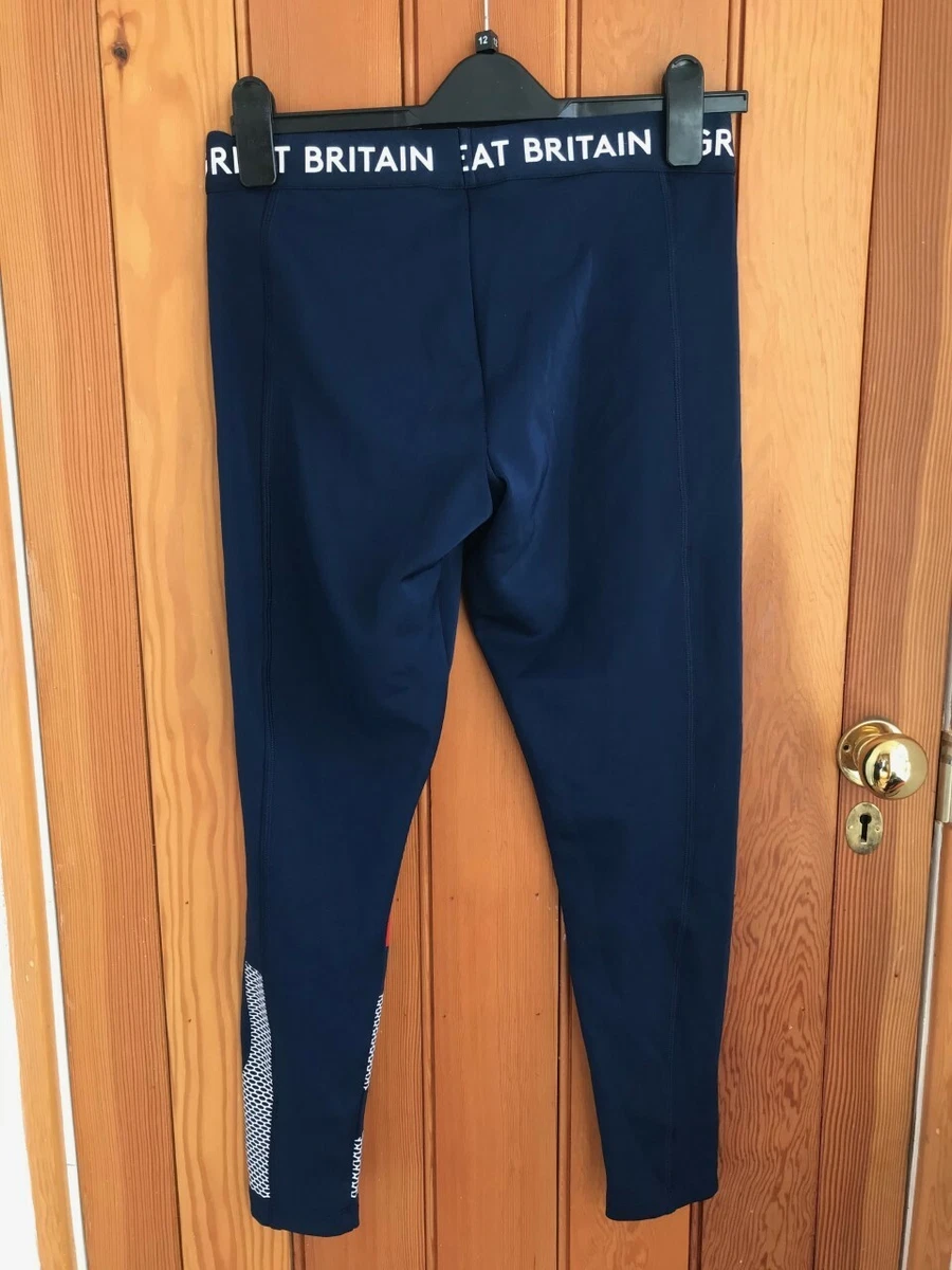 stella mccartney for adidas team gb running leggings cropped m vgc