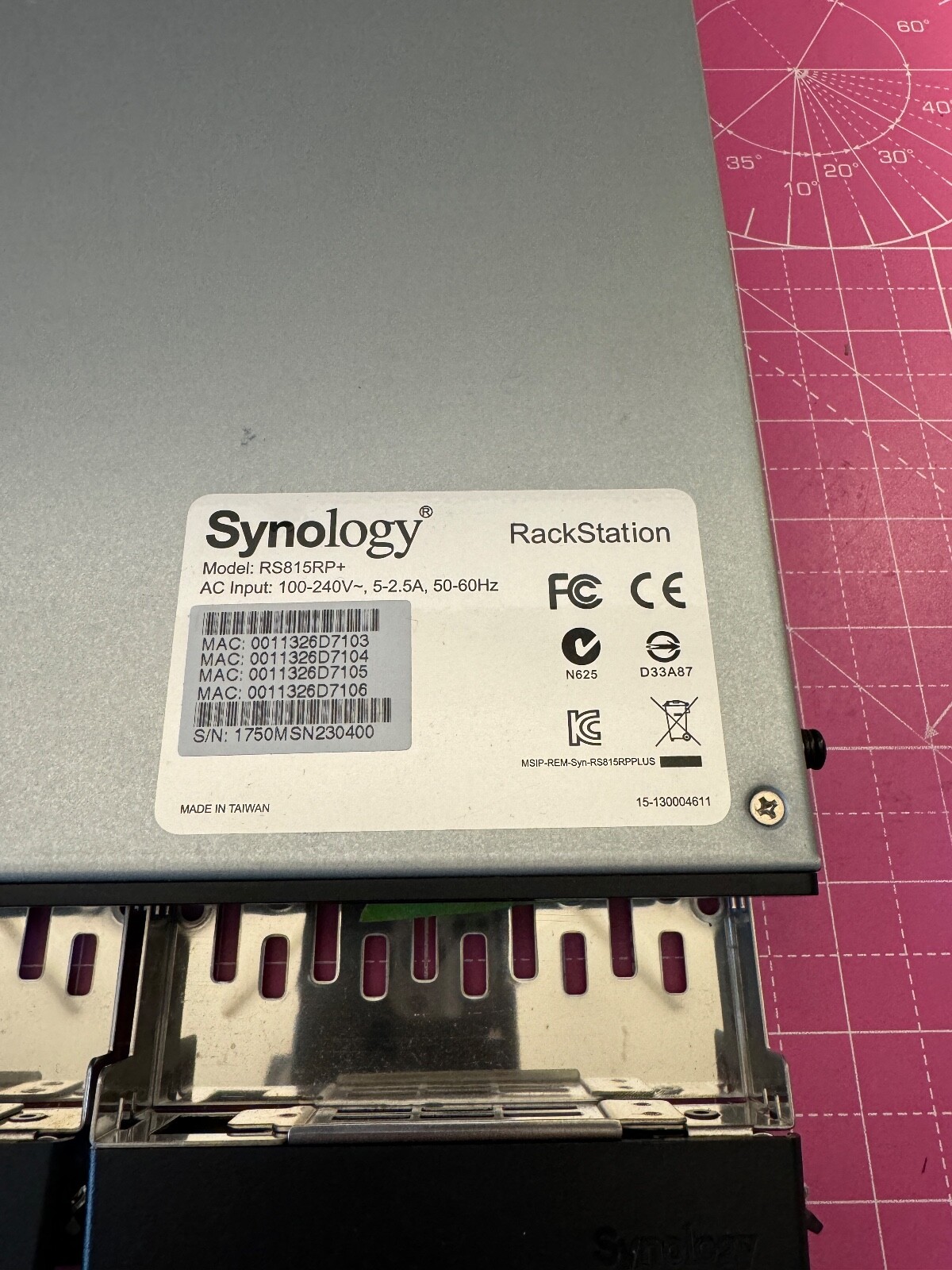 Synology RS815RP+ RackStation Scaleable Rack Mounted NAS Drive eBay