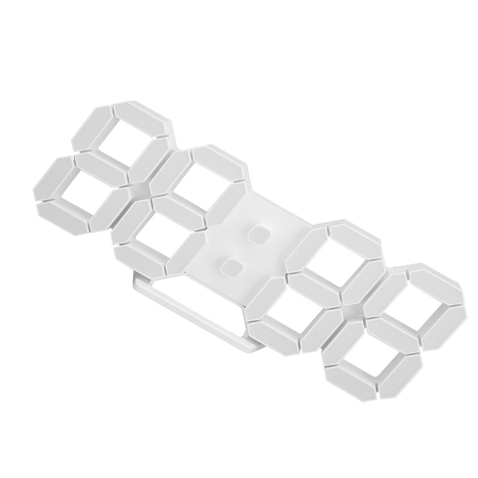 3D LED Wall Clock Brightness Innovative 3D Table Wall Clocks Decors ...