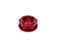 Privateer Mx Steering Stem Nut RED Honda CRF50F 2004-09 / XR50R 2000-03 NEW