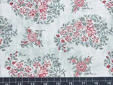 Tina Scrap 9"x21" Garden Flower Floral Boquet Leaves Dear Stella COTTON Fabric