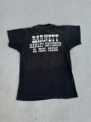 Vintage 70s 80s Harley Davidson Mens T Shirt American Made Medium 
