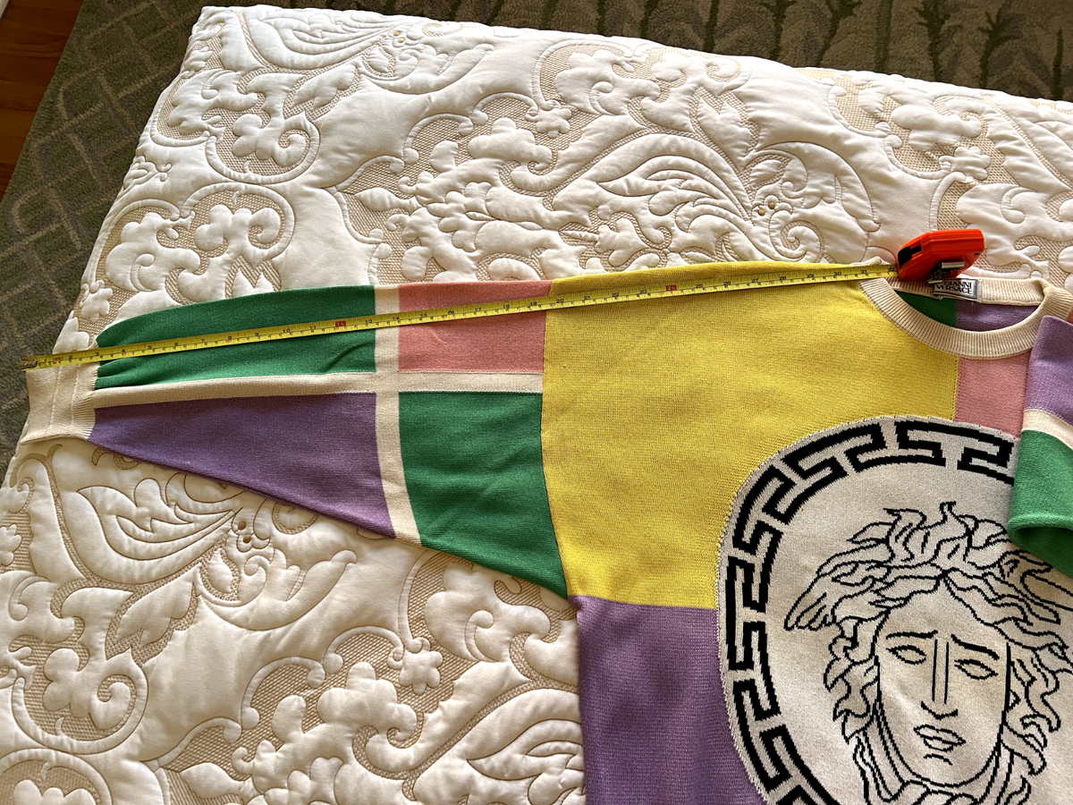 Rare Authentic Vintage Men's Gianni Versace Medusa Sweater | eBay
