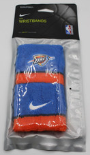 Nike NBA OKC Thunder Wristbands Basketball Adult OSFM