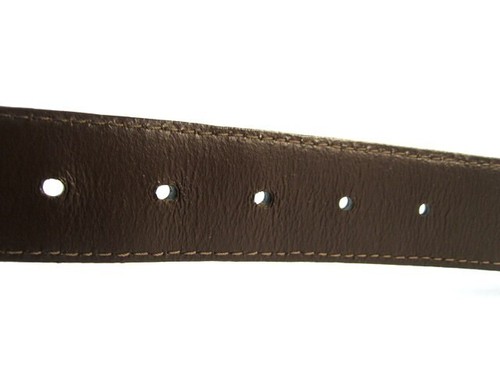Cintura abito Allen Edmonds "WIDE BASIC" #39506 taglia 38 peperoncino scuro SCONT'D (B143) - Foto 6 di 11